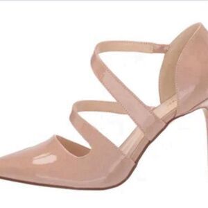Nine West Women's Tafton Strappy Heels Beige Size 11 M